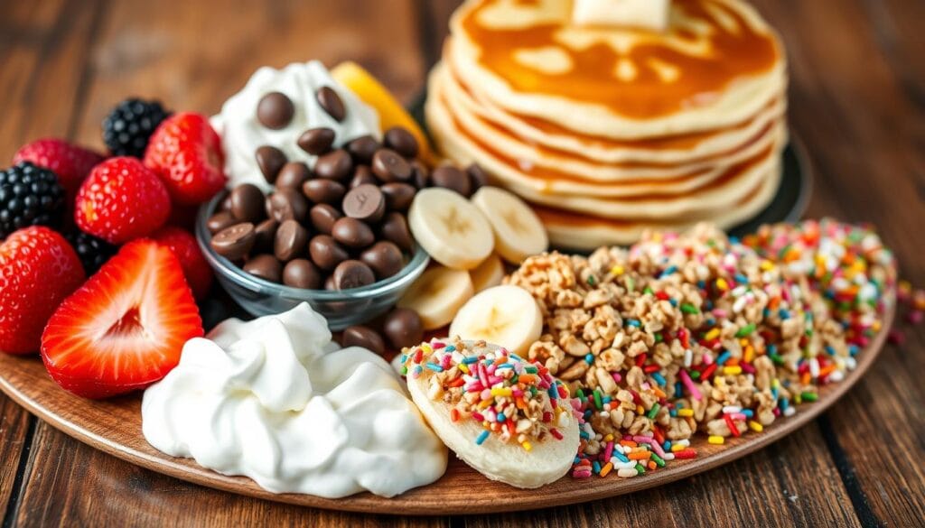 Pancake toppings