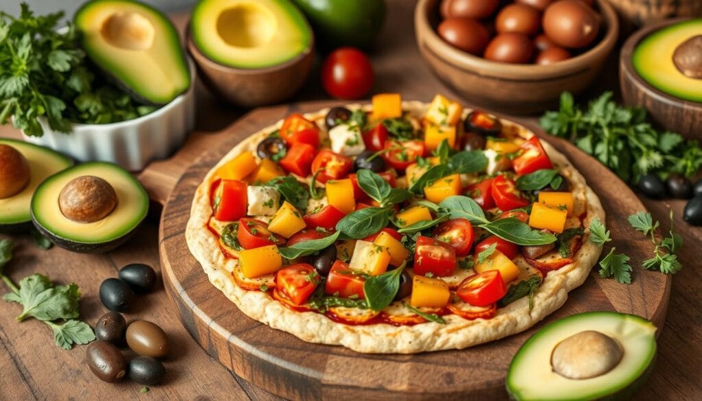 Plant-based pizza