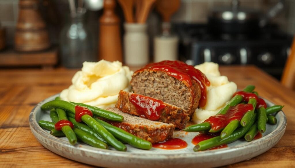 comfort food meatloaf