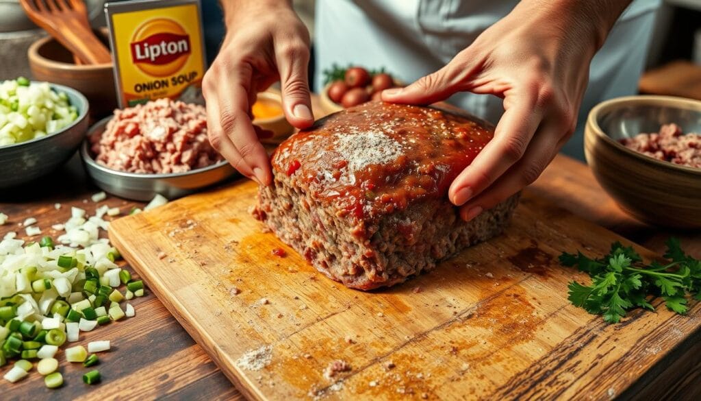 meatloaf shaping