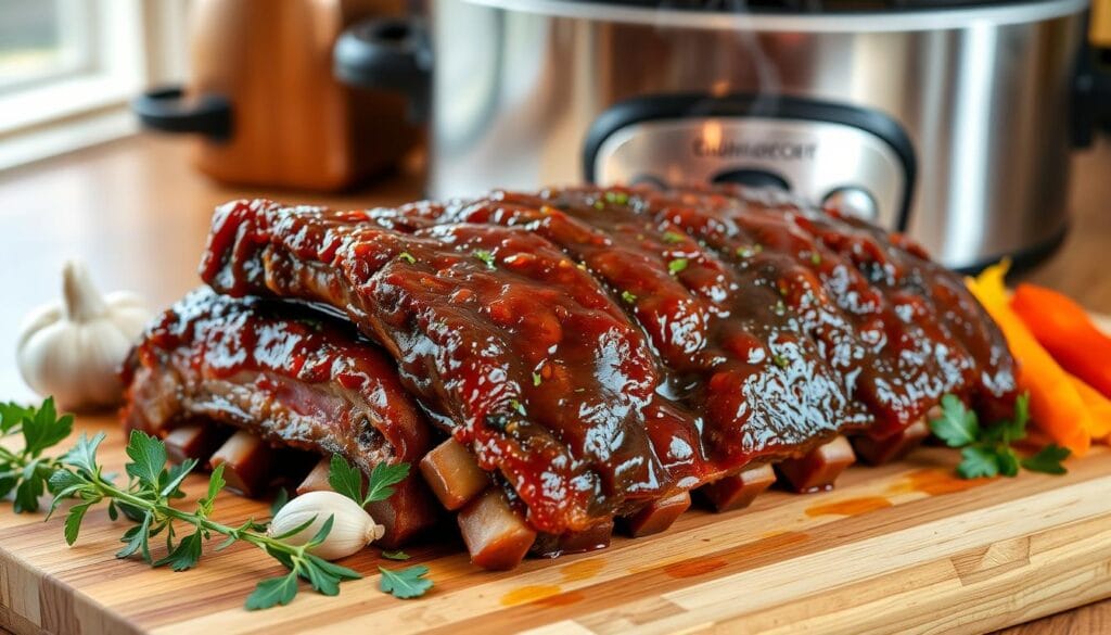 slow cooker beef ribs