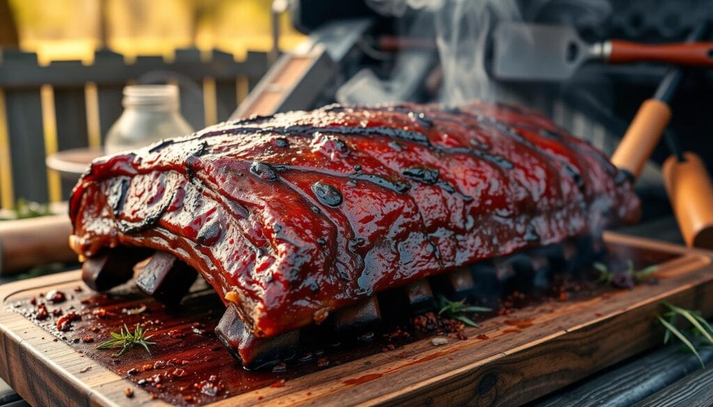 smoked ribs