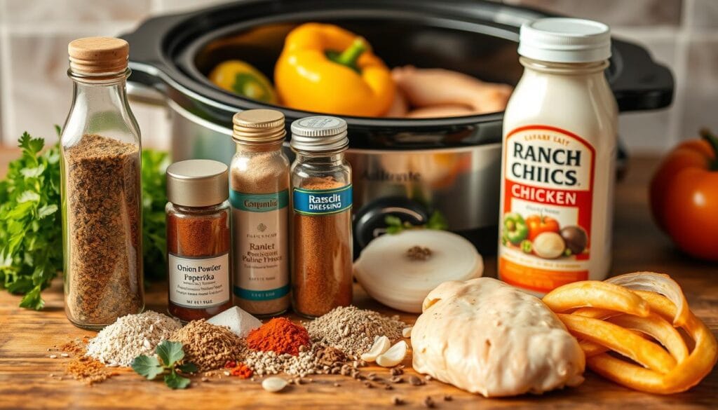 ranch chicken crock pot spices