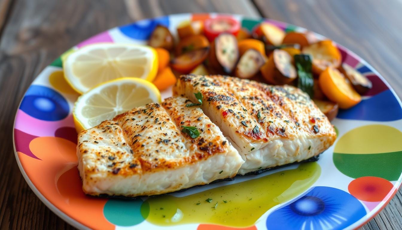 salmon steaks